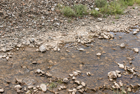 water in the river