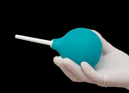 medical enemaの写真素材