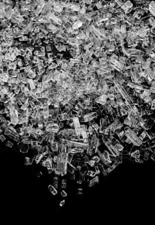 small pieces of glassの写真素材