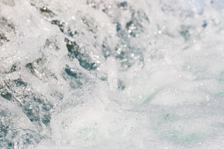 Splashing water as background