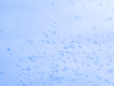 soap bubbles as background