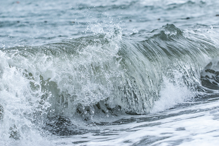 sea waves as backgroundの写真素材