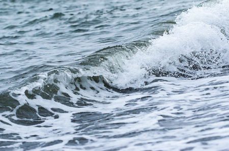 sea waves as backgroundの写真素材