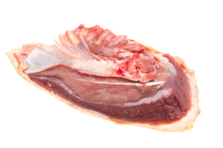 fresh duck meatの写真素材