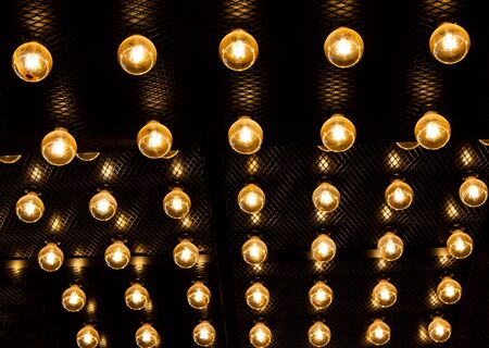 abstract background with colored lightsの写真素材