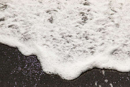 white sea foam as backgroundの写真素材