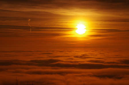 Sun and clouds