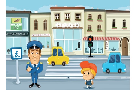 Creation and development of vector graphicsのイラスト素材