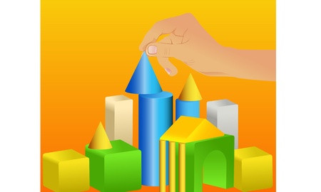 Creation and developmenのイラスト素材