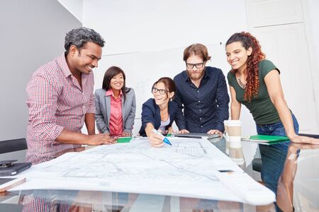 Startup business project planning searching for solution ideasの写真素材