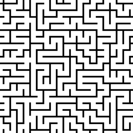 Seamless tileable background from maze patternの写真素材