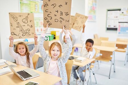 Children as art education students keep up creative drawings