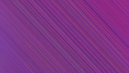 Abstract background of diagonal purple lines creating a modern artistic designの素材
