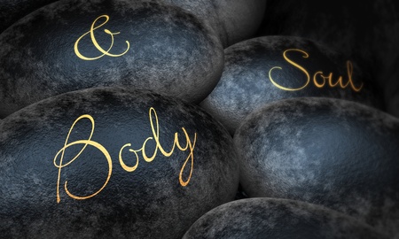 Black Stones - Body Soulの写真素材