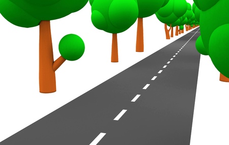 3D Illustration - The Baumalle 06の写真素材