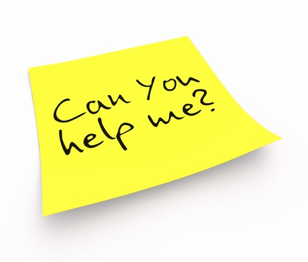 Stickies - Can you help meの写真素材