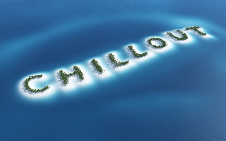 Chillout - island conceptの写真素材