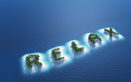Relax - Island conceptの写真素材