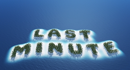 Last minute - Island Concept の写真素材