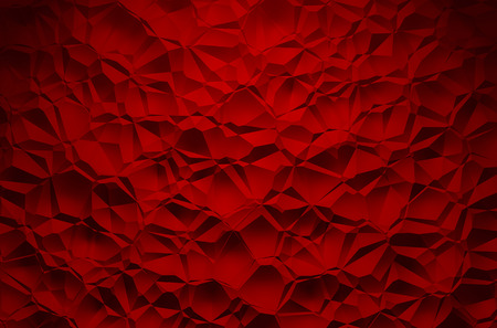 3D Illustration - red brilliant triangle pattern Background 2の写真素材