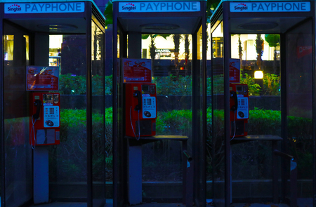 Singapore PayPhoneのeditorial素材