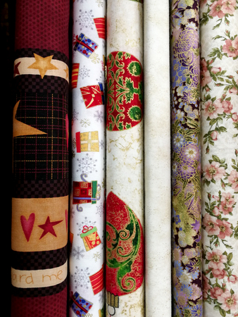 colorful fabrics for patchwork