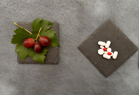 conceptual disjunctive between medicines or fruits and vegetables