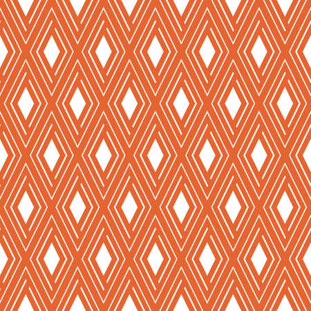simple geometric interlocking diamond repeat vector patternのイラスト素材