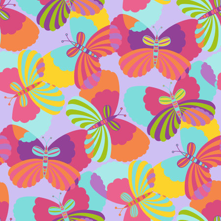 Go fly a kite vector seamless pattern on aqua groundのイラスト素材