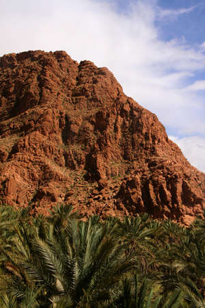 kashba valley in south of moroccoの写真素材