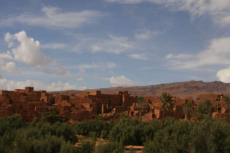 kashba valley in south of morocco