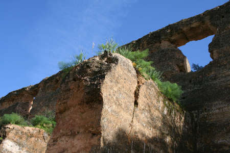 Scenery at historic city of meknes, moroccoの写真素材