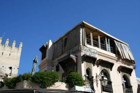 Scenery at historic city of fes, morocco