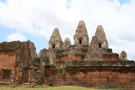 ancient Pre Rup temple in angkor - cambodiaの写真素材