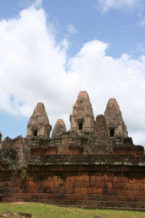 ancient Pre Rup temple in angkor - cambodiaの写真素材