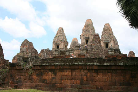 ancient Pre Rup temple in angkor - cambodiaの写真素材