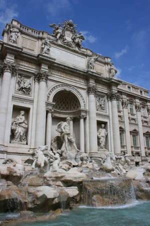 Rome - Trevi Fountain の写真素材