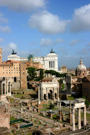 Rome - Forum Romanumの写真素材