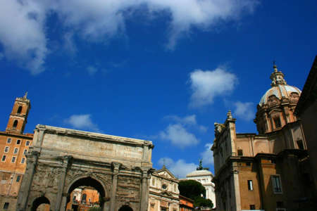 Rome - Forum Romanumの写真素材