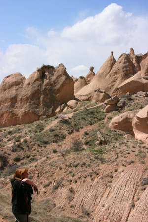 View of Cappadociaの写真素材