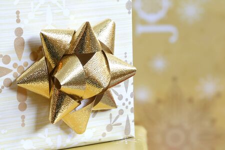 Plenty of colorfully wrapped presents collected togetherの写真素材