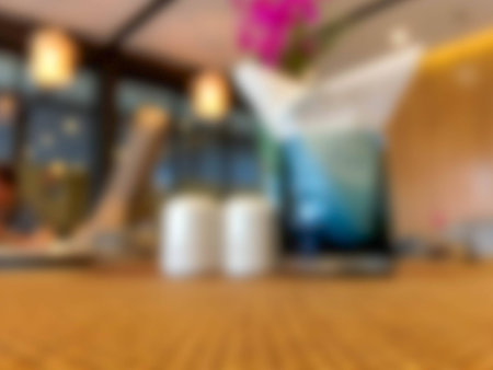 Blurry light night backgroundの写真素材