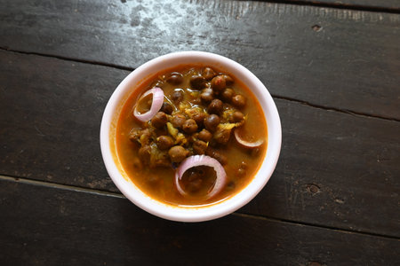 Chana Masala. Spicy Chickpeas is traditional North Indian main course recipe. It can be eaten in...