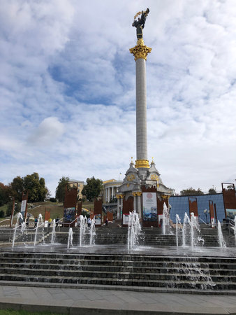 Monument to the fallen soldiers of the Great Patriotic War.