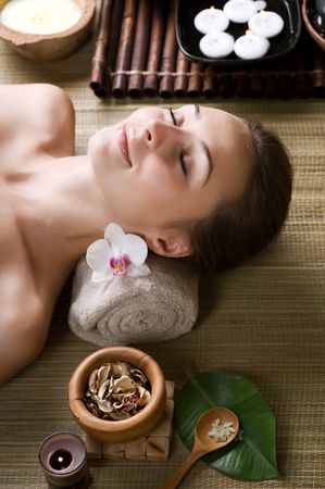 Spa Womanの写真素材