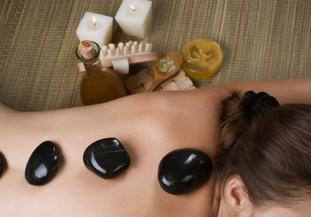 Spa. Hot Stone Massage 