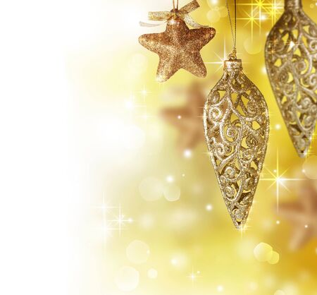 Christmas Decoration border designの写真素材