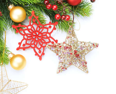 Christmas Decoration border designの写真素材