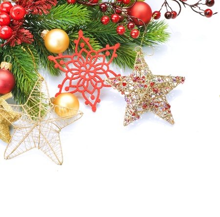 Christmas Decoration border designの写真素材