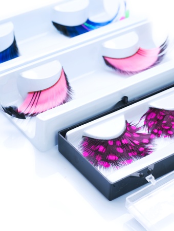 False Eyelashes の写真素材
